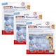 Tesa Hangers with Sticker Transparent 5 Pieces