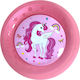 Farfurie Plastic Reutilizabilă Unicorn 21cm