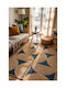 Guy Laroche Mirage Wohnzimmer Teppich Rechteckig aus Jute Marine 140x200cm