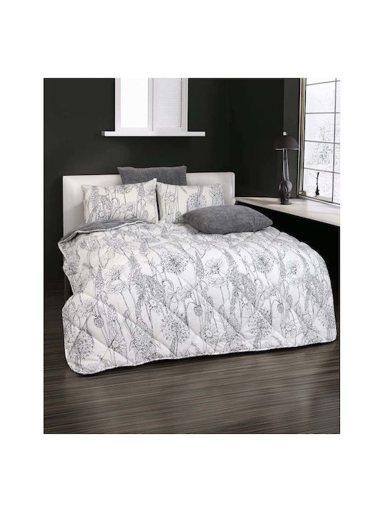 SteweHome Πάπλωμα Ημίδιπλο 195x205εκ. Μπλε Σκούρο