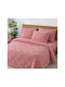 SteweHome SteweHome Set Steppdecken Einzel 155x215cm Rosa