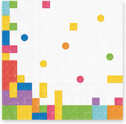 Set Plates Cups Napkins Blocks Set Plates Cups Napkins Blocks