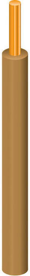Geyer Power Cord With Cable Properties 1x6mm² In Brown Colour 1m