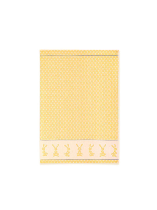 Zwoltex Prosop De Bucătărie Din 100% Bumbac Galben 50x70cm