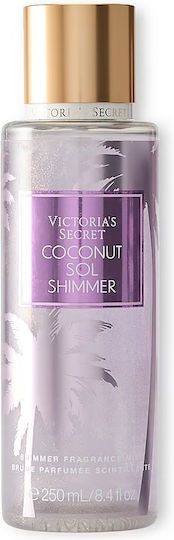 Victoria's Secret Shimmer Fragrance Body & Hair Mist Coconut Sol 250ml