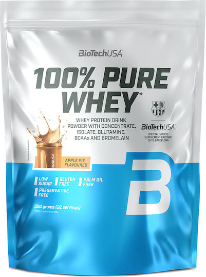 Biotech USA 100% Pure Whey Protein Whey with Apple Pie Flavor 900gr