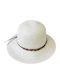 DENIA ACCESSORIES Γυναικείο Καπέλο Λευκό