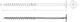 Galvanized Torx Screw with Diameter M10 and Length 160mm 50 Pieces