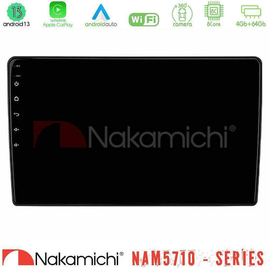 Nakamichi Ηχοσύστημα Αυτοκινήτου για Ford Transit 2007 – 2013 (Bluetooth/USB/WiFi/GPS/Apple-Carplay/Android-Auto) με Οθόνη Αφής 10"