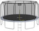 Rebel Outdoor Trampoline Diameter 86cm with Net & Ladder & Handle