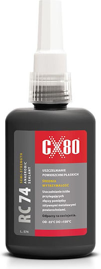 Cx80 Rc74 50ml Orange Anaerobic Glue Flat Surfaces Metal Sealant