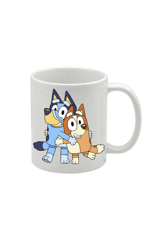 Λευκή Κούπα Bluey