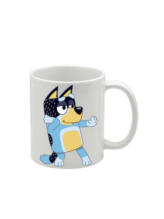 Λευκή Κούπα Bluey