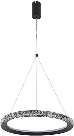 Horoz Electric Black LED Pendant Ceiling Light with Natural White Light