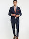 Men's Suit with Slim Fit Ble
