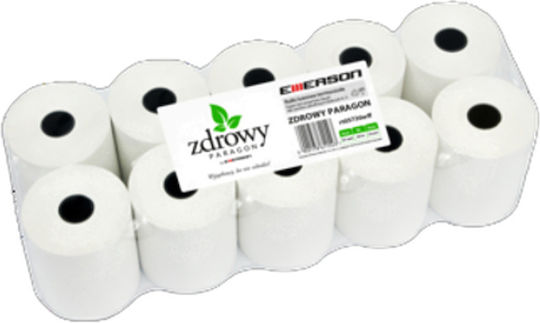 Emerson Thermal Cash Register Tape with Length 20m 10 Pieces