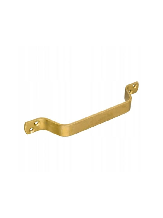 Domax Möbelgriff aus Metallisch in Gold Farbe 200mm (Lochabstände 200mm)