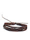 Amalfi Accessories Men's Leather Bracelet