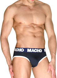 Macho Underwear Slip Sexy Bărbătesc Albastru Marin