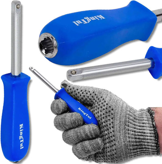 Дръжка King Tul 1/4" 150мм Гнезда Дръжка Отвертка Дръжка За Отвертка
