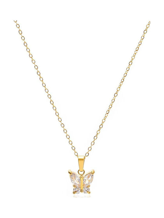 Callajewels Κολιέ Πεταλούδα