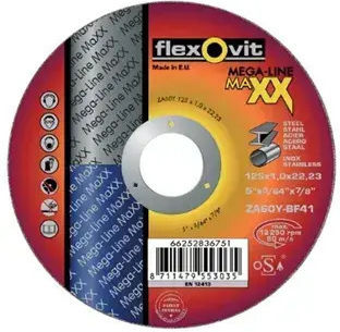 Δίσκος Λείανσης Ζιρκονίου 230x7,0x22,23 Mega-line Maxx Grinding Wheels