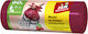 Jan Niezbędny Aromatic Trash Bags Capacity 60L With Handles 18 Pieces Transparent