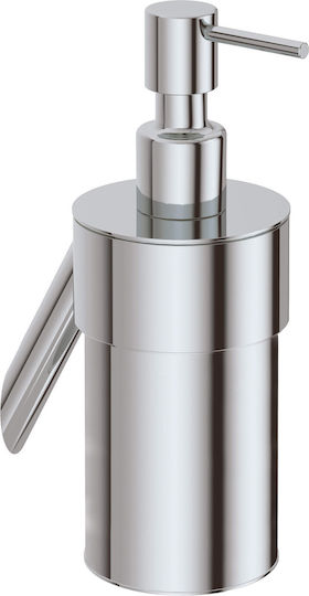 Deante Wall Mounted Dispenser Made of Gray Stainless Steel