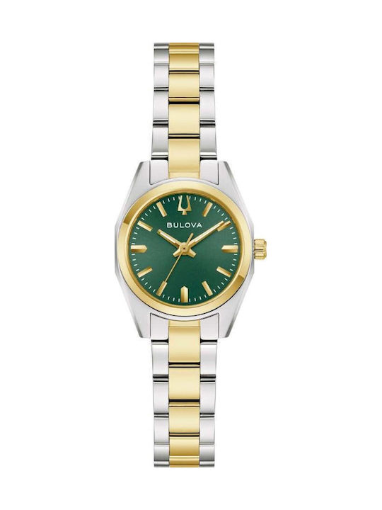 Bulova Surveyor Women's Watch 23mm Battery with Silver Stainless Steel Bracelet
