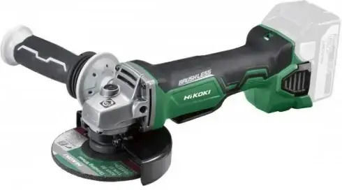 Hikoki G18DBBALW2Z Τροχός 125mm Μπαταρίας Brushless 18V Solo