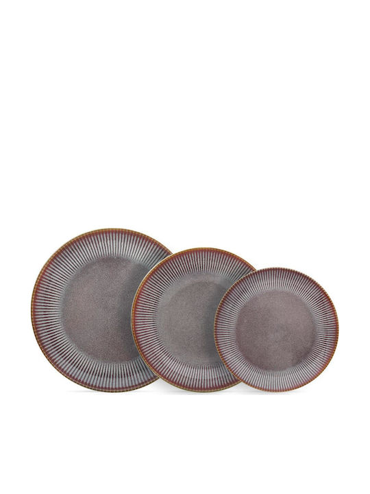 Cryspo Trio Beige Ceramic Dinnerware Set 20pcs