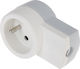 Legrand Schuko Plug Corner White