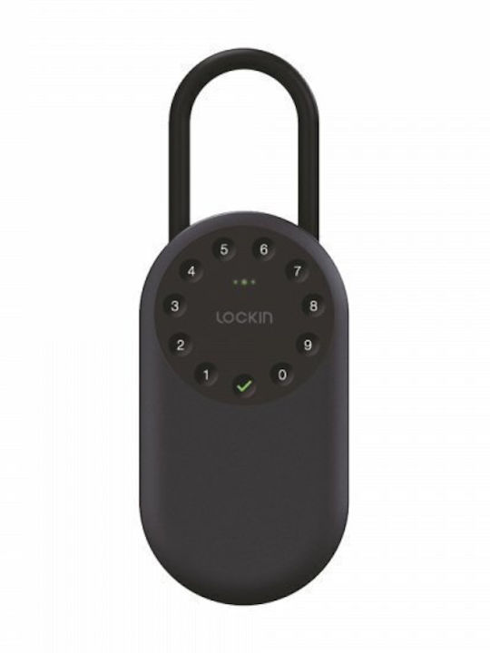 Lockin Combination Key Holder with Horseshoe Metallic and Keyboard / 3 Position Lock 7.7cm