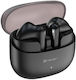 Tracer T12 In Ear Bluetooth Безжични Слушалки с Калъф за Зареждане Черни