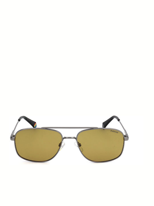 Polaroid Unisex Sunglasses with Gray Frame Pld6...