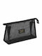 Jetbags Rz11136-49 Νεσεσέρ Ταξιδιού Makeup Organizer Mesh Cosmetic Bag Μαύρο 26x26x16cm