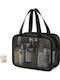Jetbags Rz11136-53 Νεσεσέρ Ταξιδιού Pvc Mesh Makeup Organizer Bag 22x11x22cm Μαύρο