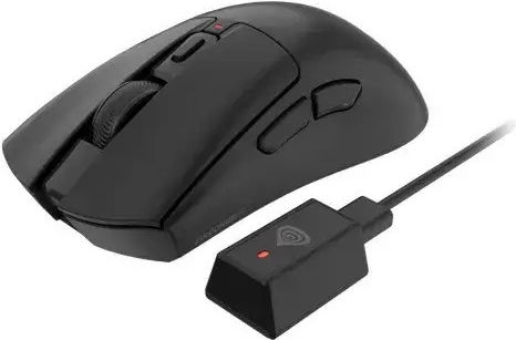 Genesis Zircon 880 Pro Ασύρματο Gaming Ποντίκι Μαύρο