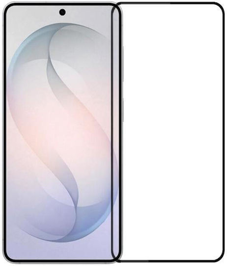 Galaxy S26 FE 5G Mofi 9H 2.5D Vollflächiges Gehärtetes Glas Displayschutzfolie Schwarz