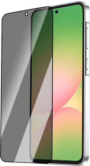 Galaxy A56 5g Lereach Cf Series Full Screen Версия Hd Privacy Телефон Стъклен Протектор Черен