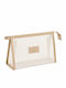 Jetbags Rz11136-49 Νεσεσέρ Ταξιδιού Makeup Organizer Mesh Cosmetic Bag Μπεζ 26x26x16cm