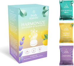 Body Restore Harmonize Shower Steamers Set Sada Aromatických Tablet Do Sprchy