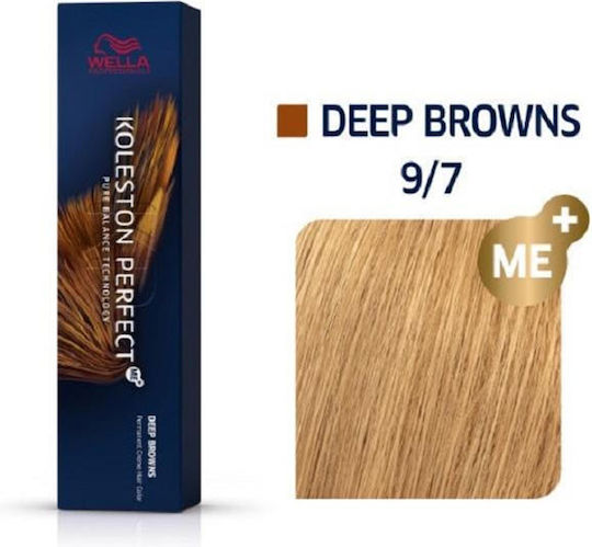 Wella Deep Browns Vopsea de Păr 9/7 Blond Foarte Deschis Castaniu 60ml