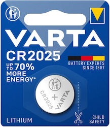 Varta Cr 2025 Baterie Tip Monedă Litiu Pentru Telecomandă Ceas Cântar 3v