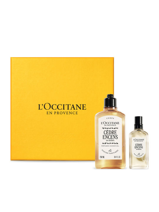 L'Occitane Cedre Encens Мъжки Комплект За Подарък Комплекти За Грижа За Почистване На Тялото