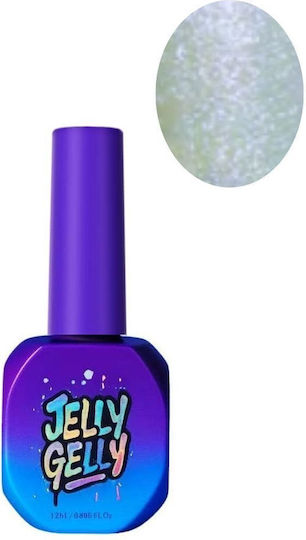 Jelly Gelly Ojă Pentru Unghii Cu Gel Pearl Alien Cu Sclipici 12ml