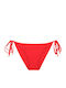 Bikini Brazil με Κορδονάκια Comfy-red