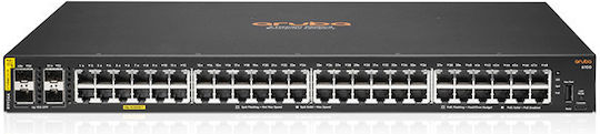 Aruba CX 6100 Управляем L2 PoE+ Превключвател с 48 Gigabit (1Gbps) Ethernet Порта и 48 SFP Порта