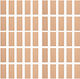 Wooden Wicks Candles 75x30x1 Mm 50 Pieces