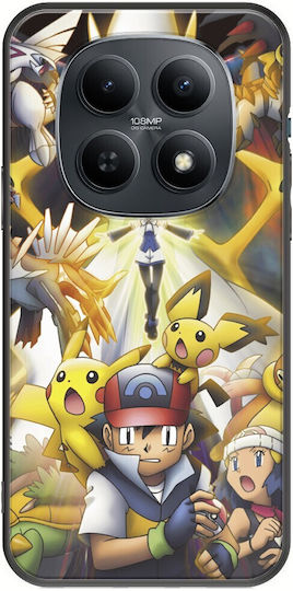 Husă Pokemon Xiaomi Redmi Note 15 5g Black TPU Siliconă Neagră